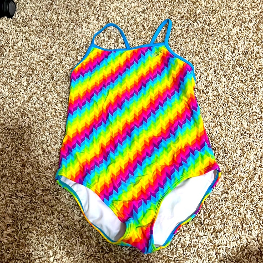 Speedo size 14 one piece bathing suit